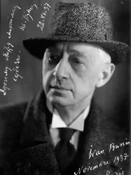 Iwan A. Bunin, russischer Autor, ca. 1937