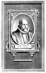 Jacobus Arminius, niederländischer Theologe und Professor für Theologie an der Universität Leiden