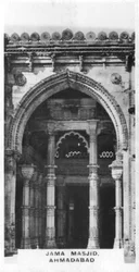 Jama Masjid, Ahmadabad, Gujarat, Indien, ca. 1925