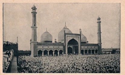 Jama Masjid, Delhi, um 1900
