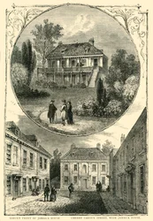 Jamaica House, 1826, ca. 1878