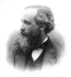 James Clerk Maxwell 1831-1879, schottischer theoretischer Physiker, 1882