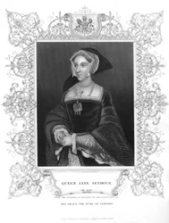 Jane Seymour, dritte Frau von Heinrich VIII., um 1536, 19. Jahrhundert