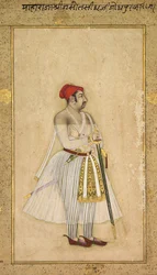 Jaswant Singh von Jodhpur regierte 1635-1678, um 1660-1665