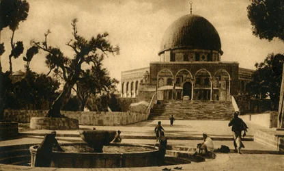 Jerusalem - Omar-Moschee, ca. 1918-ca. 1939