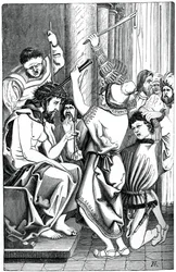 Jesus mit Dornenkrone, 1870