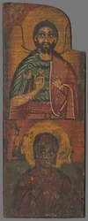 Johannes der Täufer und Paraskeva