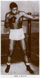 Joe Louis, amerikanischer Boxer, 1938