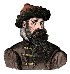 Johann Gutenberg, deutscher Metallarbeiter und Erfinder, 16. Jahrhundert, 1870