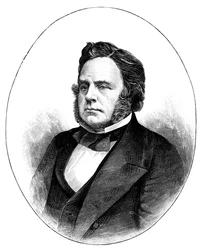 John Bright, britischer Radikaler und liberaler Staatsmann, 1857, um 1888