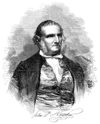 John James Audubon 1780-1851, amerikanischer Ornithologe und Künstler, 1852