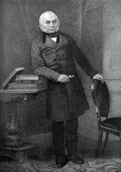 John Quincy Adams 1767-1848, sechster Präsident der Vereinigten Staaten, 19. Jahrhundert