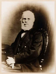 John Stringfellow, englischer Luftfahrtpionier, um 1880