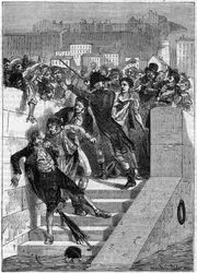 Joseph-Marie Jacquard, französischer Erfinder, 1880