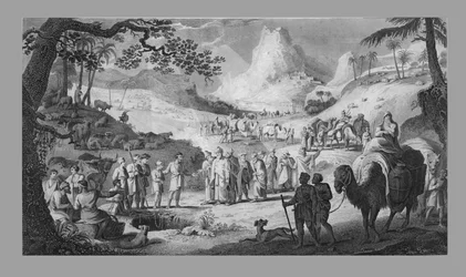 Joseph wird von seinen Brüdern verkauft, 1818