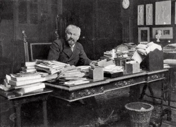 Jules Lemaitre, französischer Dramatiker und Kritiker, 1908