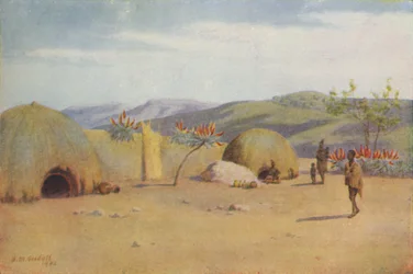 Kaffir Kraal, 1924