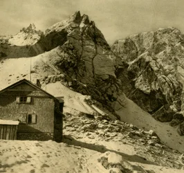 Karlsbaderhütte, Lienzer Dolomiten, Österreich, ca. 1935