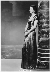 Kay Francis, amerikanische Bühnen- und Filmschauspielerin, 1938
