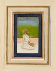 Khan-e-Alam, Kommandant der Armee von Shah Jahan, möglicherweise 17. Jahrhundert