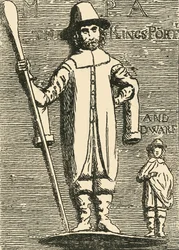 König Charles Porter und Zwerg, ca. 1872