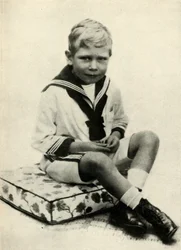 König Georg VI. im Urlaub in Osborne, 1899