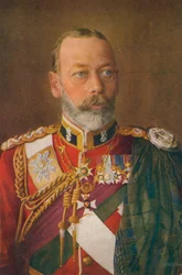 König Georg V. 1865-1936 als Oberst des Black Watch