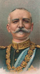 König Peter I. 1844-1921 von Serbien, 1917