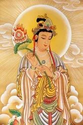 Kong Meng San Phor Kark See Kloster. Bodhisattva, 20160819, Singapur, Singapur
