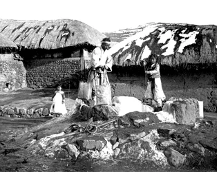 Koreanische Dorfbewohner, Korea