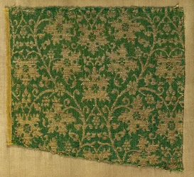 Lampas mit rankenden Reben und Weinblättern, 1300er