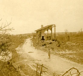 Les Hurlus, Nordfrankreich, um 1914-um 1918