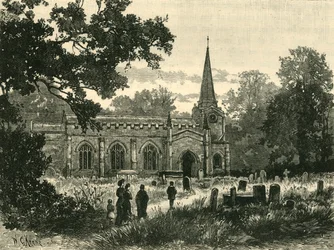 Lexden Kirche, 1898