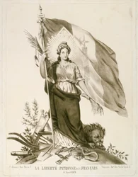 Freiheit, Schutzpatronin der Franzosen, 1870