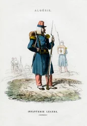 Leichte Infanterie, französische Armee in Algerien