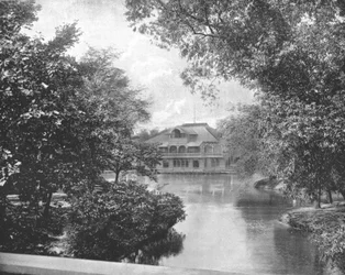 Lincoln Park, Chicago, Illinois, USA, ca. 1900