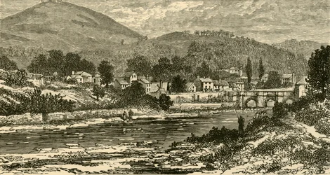 Llangollen-Brücke, 1898