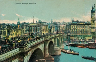 London Bridge, London, um 1910