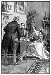 Lord Campbells Audienz bei der Königin, 1900