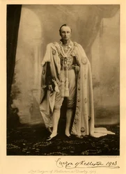 Lord Curzon von Kedleston als Vizekönig, 1903, 1925