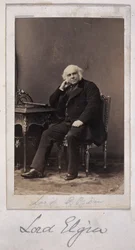 Lord Elgin, britischer Diplomat, ca. 1860