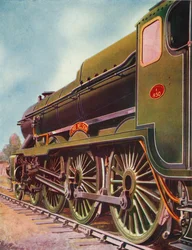 Lord Nelson, eine der stärksten Lokomotiven der Southern Railway, 1935-36