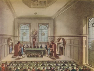Lotterieziehung in Coopers Hall, 1809, 1948