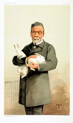 Louis Pasteur, französischer Chemiker und Begründer der modernen Bakteriologie, 1887