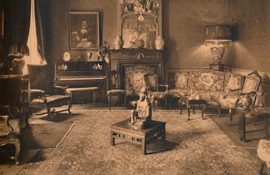 Louis XIV Zimmer in der kubanischen Botschaft in Brüssel, Belgien