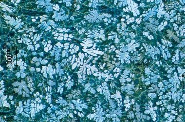 Metalle, Eisenmetalle, LM Zinkdruckguss (geätzt)