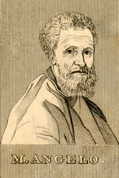 M. Angelo, 1475-1564, 1830