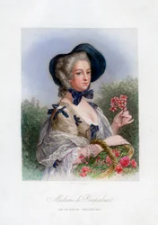 Madame de Pompadour als die schöne Gärtnerin