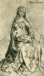 Madonna mit dem segnenden Christuskind, 1440-1450, 1943