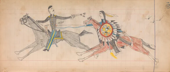 Maffet Ledger: Zeichnung, ca. 1874-81